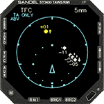 ST3400 TCAS for additional situational awareness